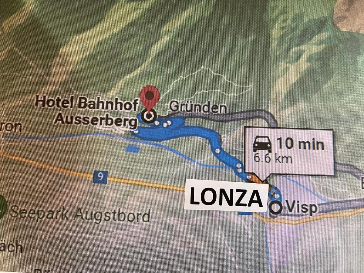 Willa Visperblick 24-7 Parkplatz Und Fruehstueck Inkl Ausserberg Zewnętrze zdjęcie